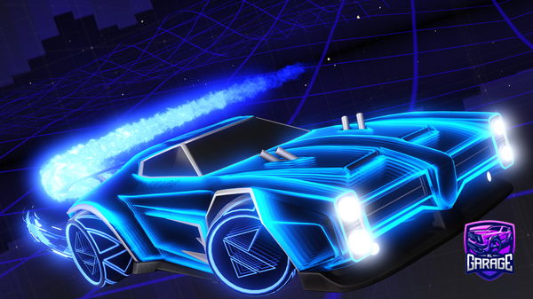 A Rocket League car design from YooNicolass