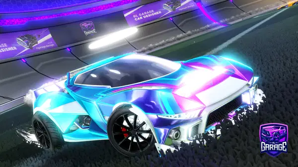 A Rocket League car design from Jplhproplay