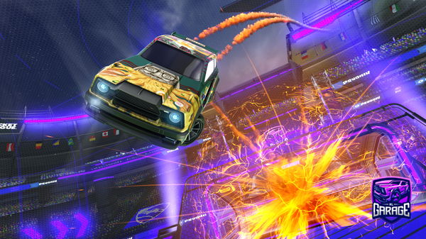 A Rocket League car design from CatzRule8211