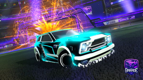 A Rocket League car design from Zoroark63