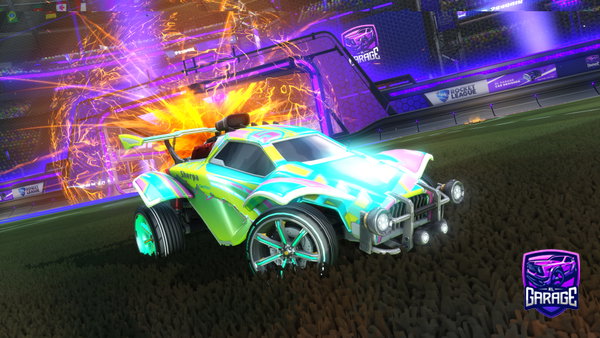 A Rocket League car design from BYU_10