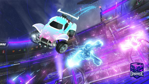 A Rocket League car design from AESTRAL