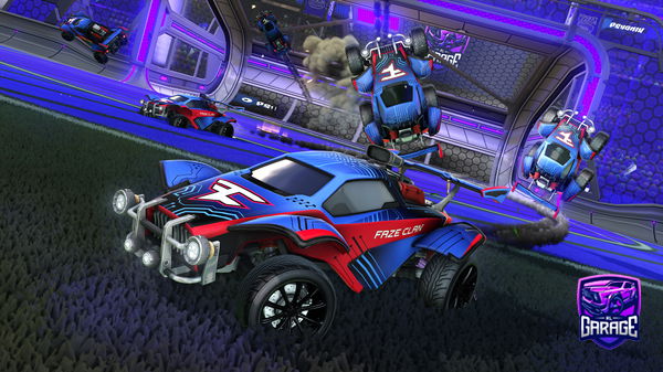 A Rocket League car design from Quazifyyy