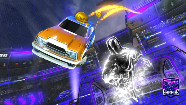 A Rocket League car design from Dodge88