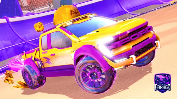 A Rocket League car design from aceemann26