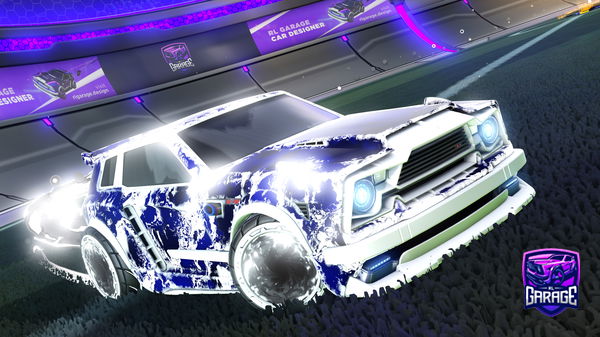 A Rocket League car design from Pveck