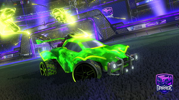 A Rocket League car design from Reewko