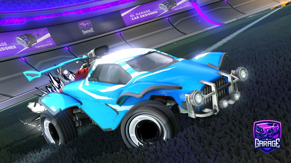 A Rocket League car design from HirAlpha