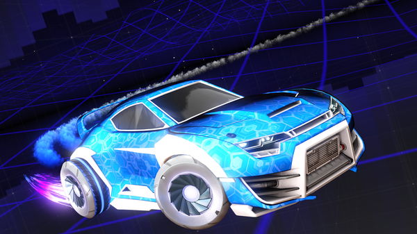A Rocket League car design from leoshredz