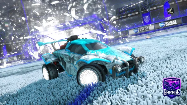 A Rocket League car design from MrFett7