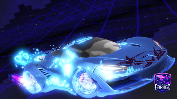 A Rocket League car design from DarkWolf_Justin7