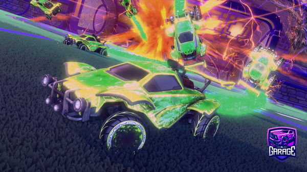 A Rocket League car design from lelusrex1234