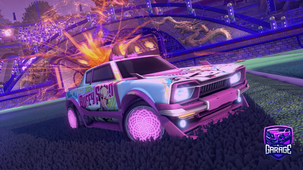 A Rocket League car design from 1cape