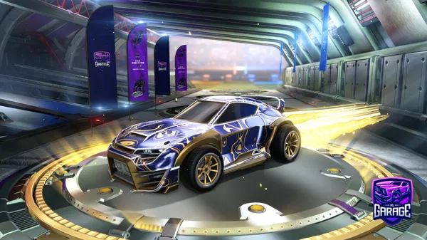 A Rocket League car design from RocketFace4000