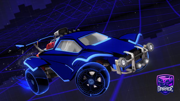 A Rocket League car design from MatthewR4V3