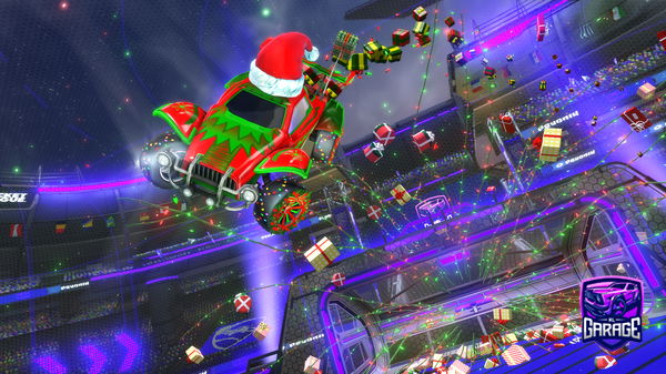 A Rocket League car design from AnIceCreamVan