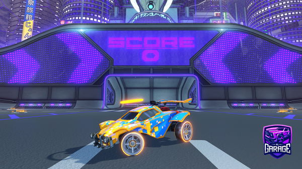 A Rocket League car design from Eidoria