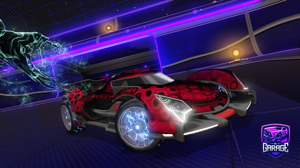 A Rocket League car design from Wanderwolf15