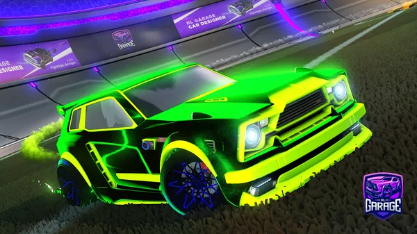 A Rocket League car design from Anasspeed