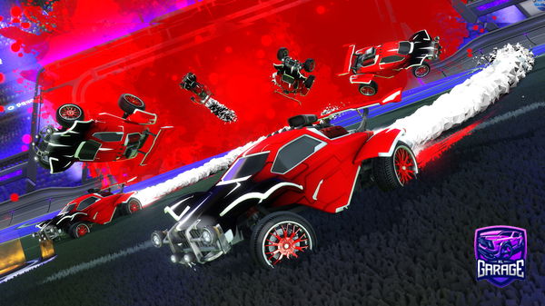 A Rocket League car design from TTimer