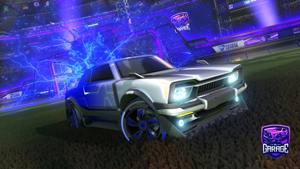 A Rocket League car design from Mega1010