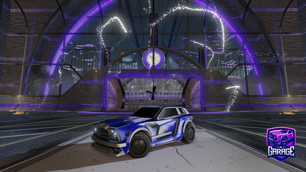 A Rocket League car design from FLZMB