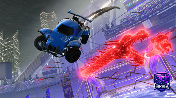 A Rocket League car design from Clam_Man