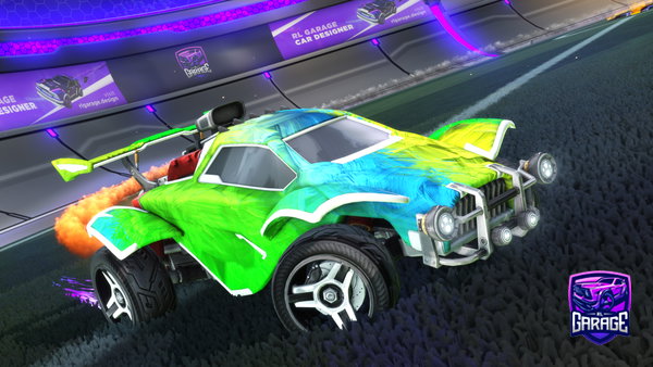 A Rocket League car design from VariousPancakes