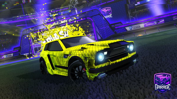 A Rocket League car design from ctbiles