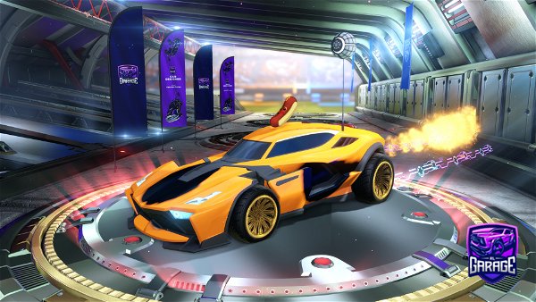 A Rocket League car design from someone556