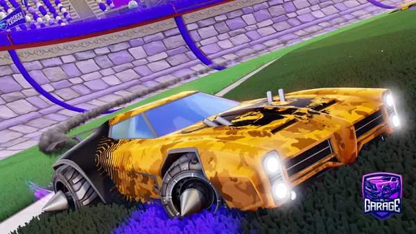 A Rocket League car design from Goldquick