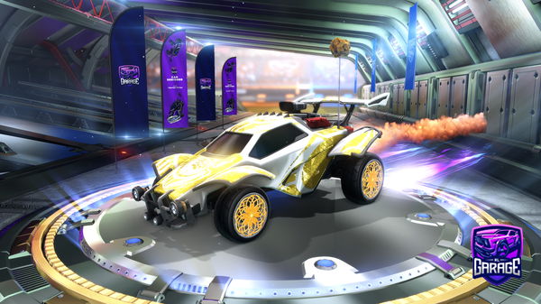 A Rocket League car design from lightshadowww