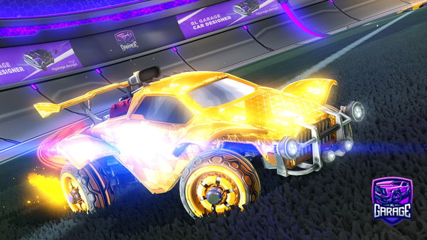 A Rocket League car design from Lexa_S78