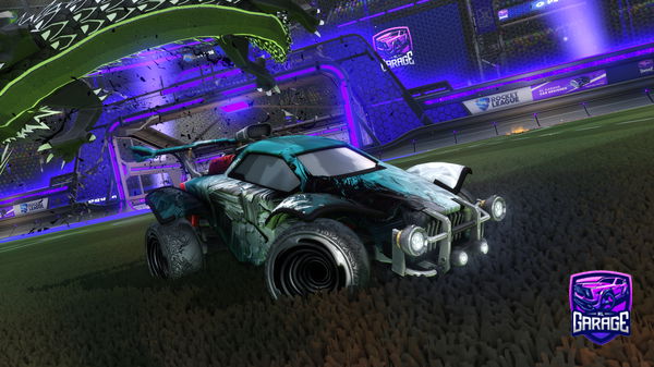 A Rocket League car design from Ahmedfreezer