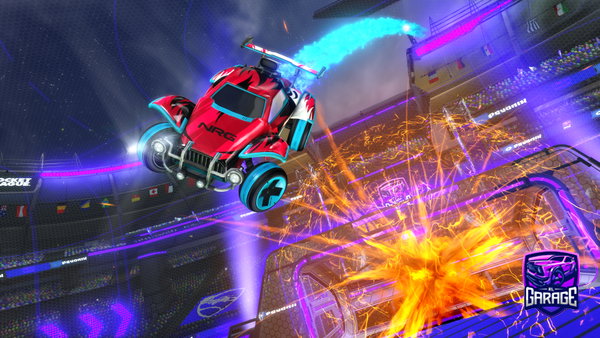A Rocket League car design from rdstin01
