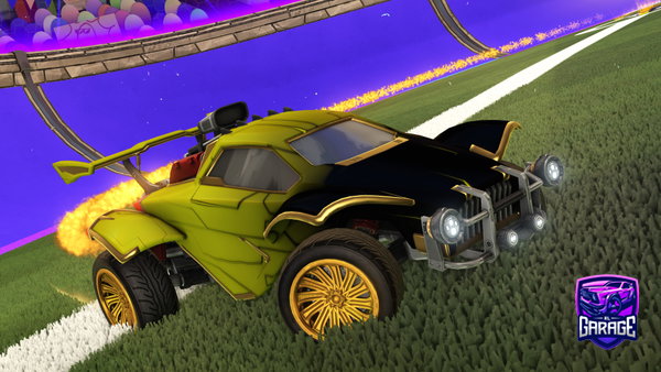 A Rocket League car design from Molerat35