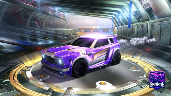 A Rocket League car design from Ascrac-