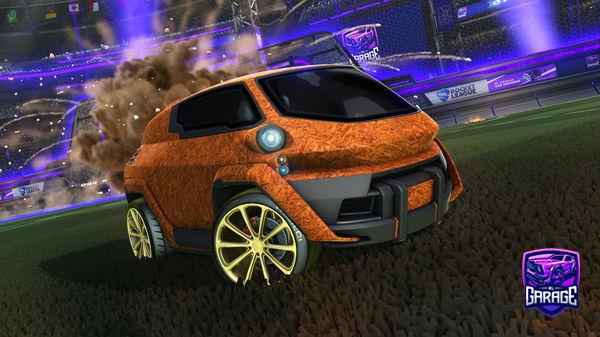 A Rocket League car design from Cheesemaster659