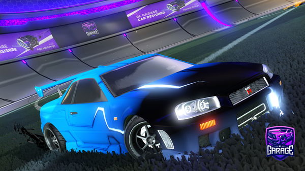 A Rocket League car design from SmashingRhino22