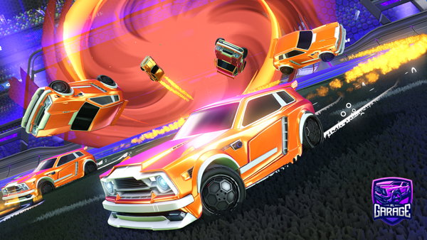 A Rocket League car design from SplishyySplash