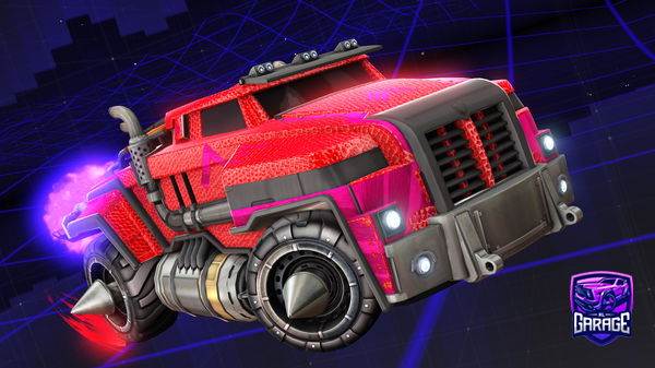 A Rocket League car design from Splooms