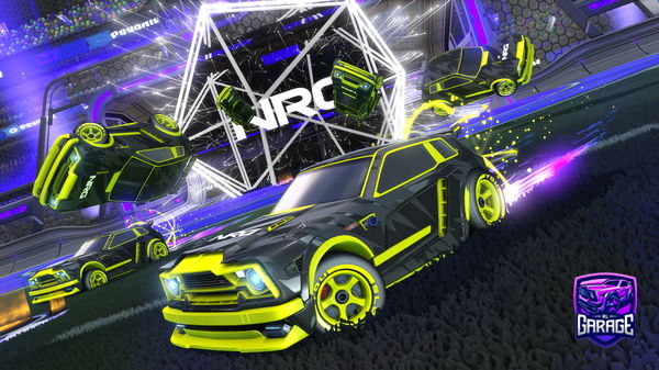 A Rocket League car design from KreepyKrowley