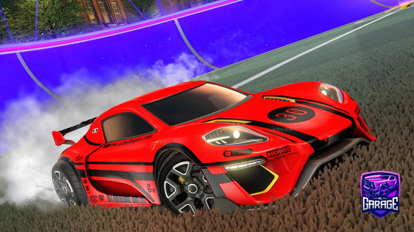 A Rocket League car design from Itz_king_cris