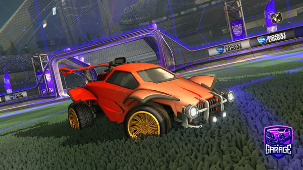 A Rocket League car design from Borsh-AL