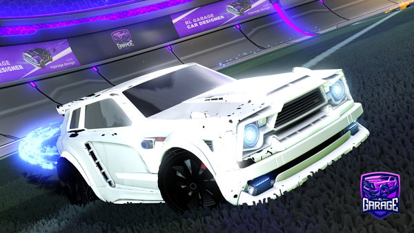 A Rocket League car design from photoartist