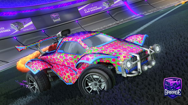 A Rocket League car design from chezeatero