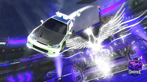 A Rocket League car design from DEMbunniesDOE