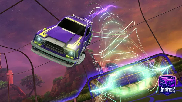 A Rocket League car design from DearSilkkos