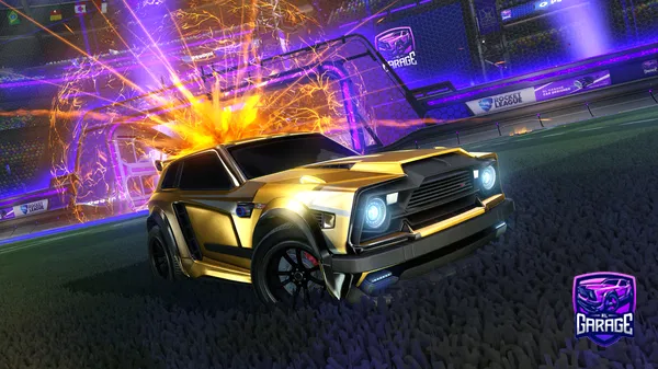A Rocket League car design from BeckisBetter