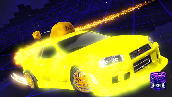 A Rocket League car design from mateja_127